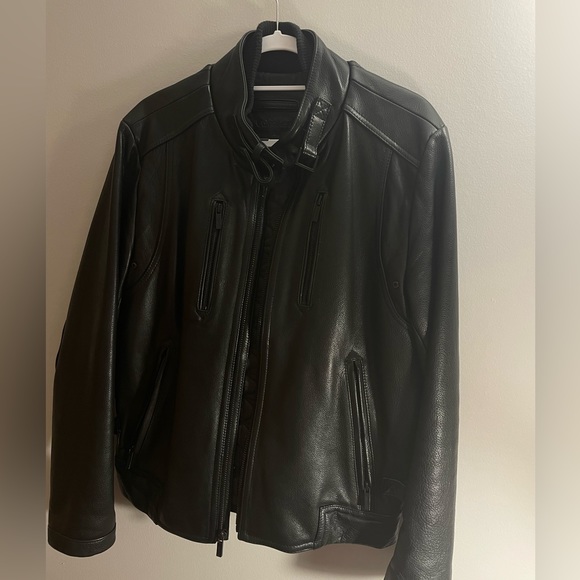 Calvin klein racer jacket Clearance